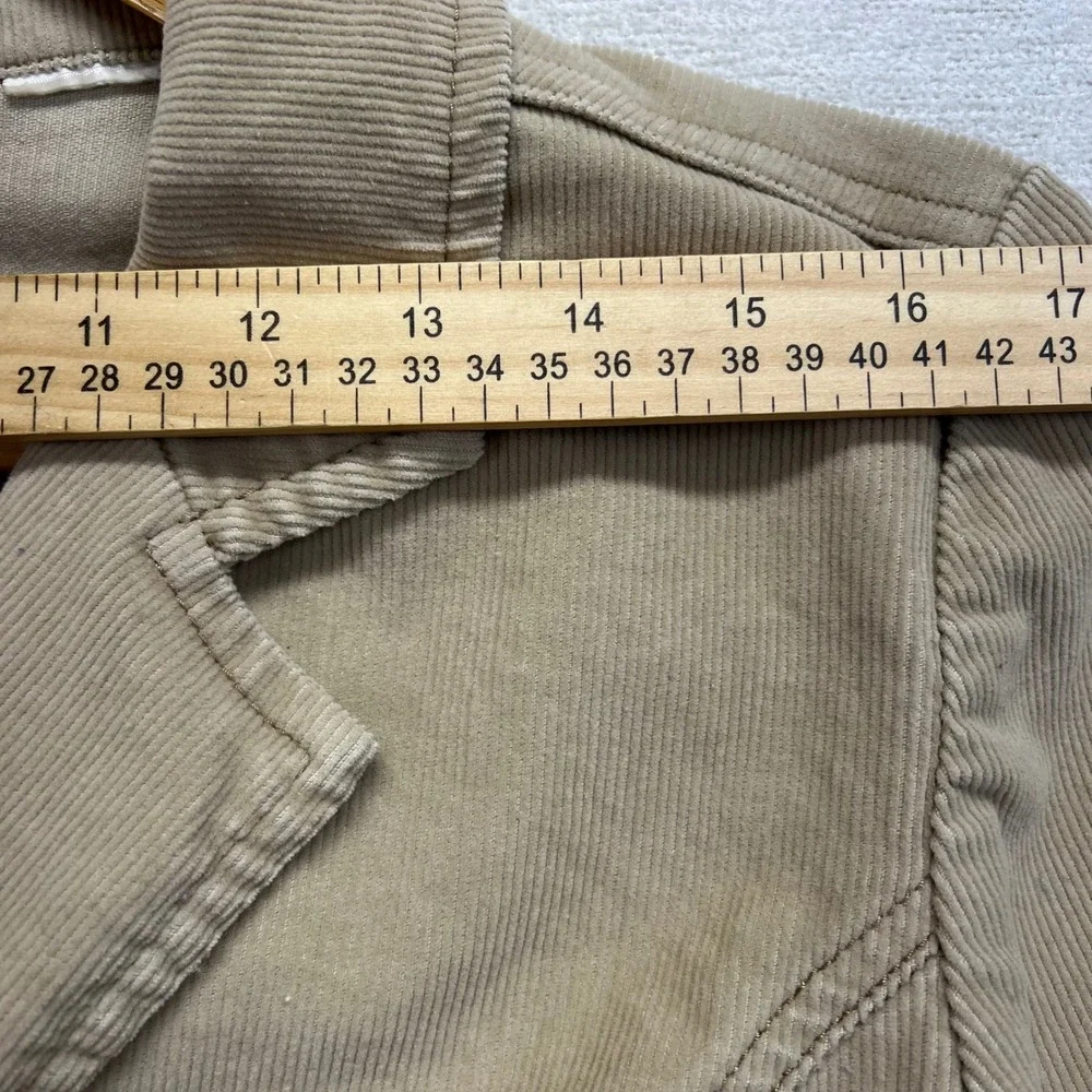 Levi Strauss Signature Corduroy Medium Blazer Jacket Tan VTG Y2K NO TAG READ - Picture 6 of 9